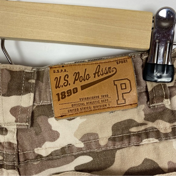 U.S Polo Assn. Camouflage Cargo Pants Boys Size 5 - Picture 5 of 7